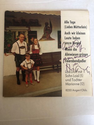 Lois Doff - Alle Tage / Auch Wir Kleinen Leute Haben Unsre Sorgen 45 RPM