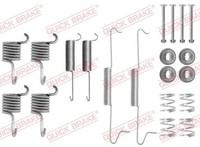 ZubehÖRsatz Bremsbacken Hinten Quick Brake 105 0649 FÜR VW ZubehÖR KIT