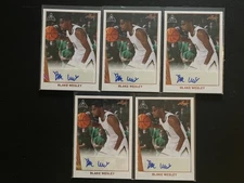 2022 Leaf Copper #BW1 Blake Wesley Auto Autograph RC Rookie Lot Of 5