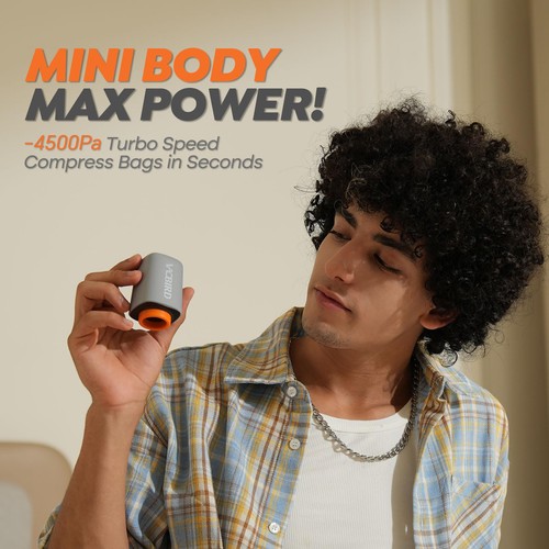 Wiederaufladbare drahtlose Pumpe Reise Aufbewahrung Taschen Set - 15 Pack Tragbar Raum S... - Bild 4 von 9