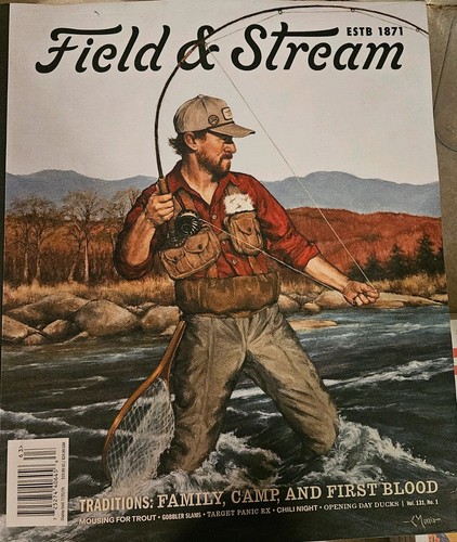 Field & Stream Magazine April Vol. 131 No. 1 Traditions Cover Story