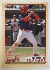 2014 Brandt Memphis Redbirds #1 Oscar Taveras Mint Rare