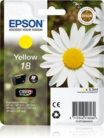 Epson 18 / T1804 / C13T18044012 / C13T18044022 Tinte Gelb