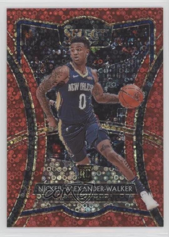 2019 Select Hybrid Red Disco Prizm 5/49 Nickeil Alexander-Walker Rookie RC 5xx