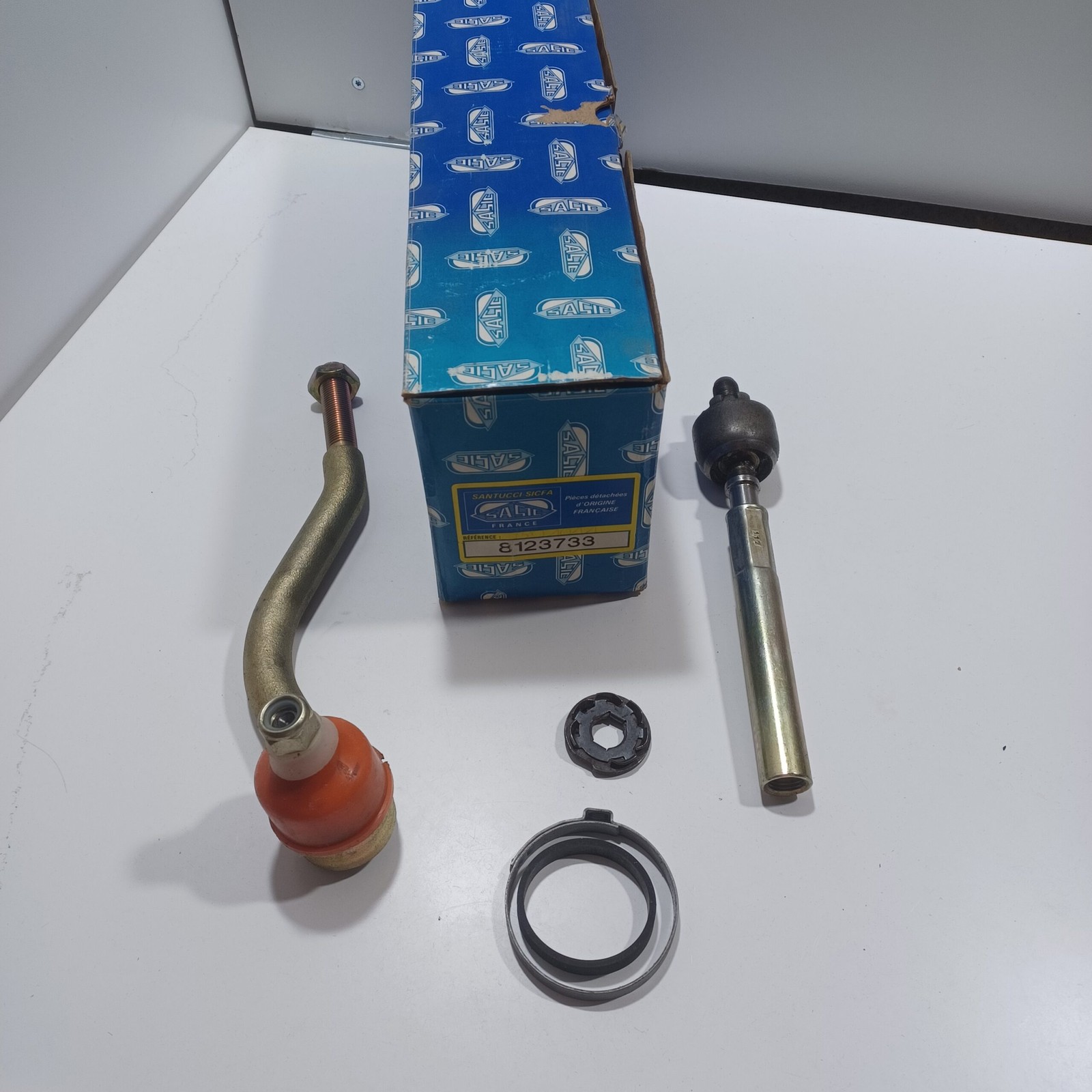 Rotule axiale avant droit Sasic pour Peugeot 405 : liaison de direction neuve anti-vibration