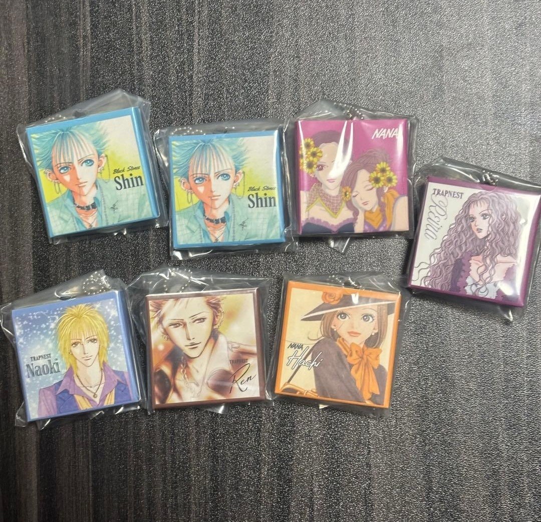 Yazawa Ai Key chain Strap set NANA  Hachi Japan