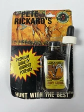 Vintage Pete Rickards LH555 Indian Buck Lure Scent 1-1/4 Oz.