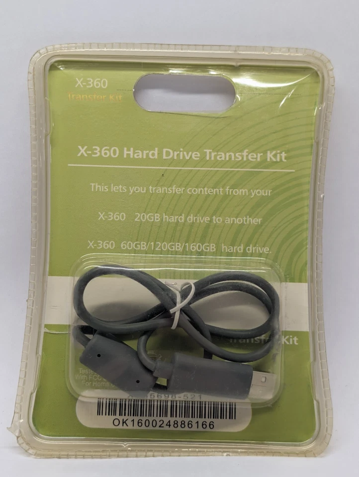 Xbox 360 Hard Drive Data Transfer Cable Microsoft  - Image 2 of 2