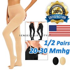 Compression Pantyhose Stockings S-XXL Support 20-32 mmHg Varicose Veins Hose