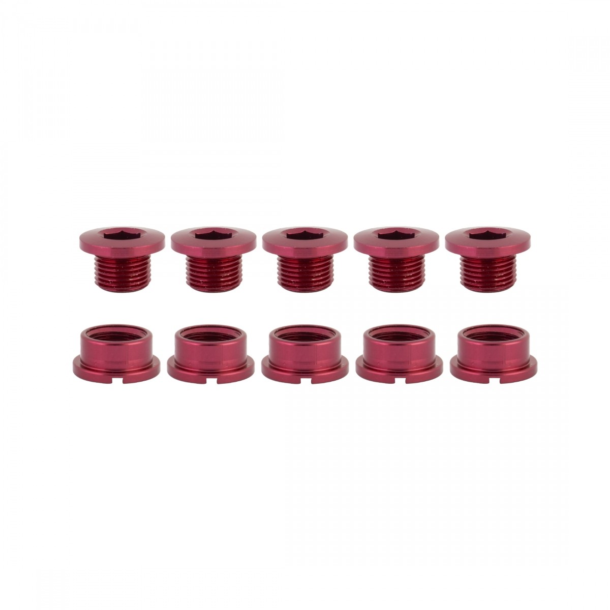 Болты односкоростной цепи из сплава Origin8 Болт M8x6mmгайка M8x4mm MXSingle 4990₽