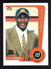 1999-00 Topps #119 James Posey Nuggets Xavier ROOKIE Card NM/MT to MT. rookie card picture
