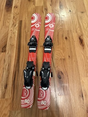 80cm Yuki Flake Kids Skis Youth