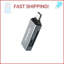 Anker SD Card Reader USB C, Dual Slots USB Type C to Micro SD Card Adapter