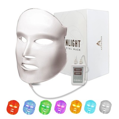 Aphrona MOONLIGHT PRO LED Facial Skin Care Mask 7 Color Treatment Photon Mask