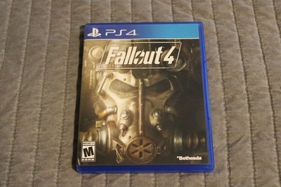 Fallout 4 PS4 PlayStation 4 Complete CIB + Poster