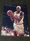 Dennis Rodman Signed Auto Autograph 8x10 Bulls Photo No Coa