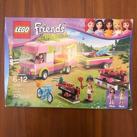 LEGO Friends 3184 COMPLETE SET Adventure Camper Olivia Nicole MINIFIG BOX MANUAL
