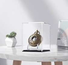 Vetrina per orologi da tasca espositore porta cubi scatola acrilica trasparente protetta