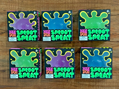 NeeDoh Sploot Splat Squishy Stress Toy - You Pick Color