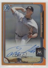 2015 Bowman Chrome Prospects Orange Refractor 24/25 Tyler Kolek Auto s3g