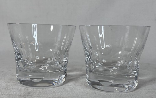 Baccarat Beluga Tumbler Kristall Berg Paar Gläser EINES HAT FEHLER