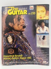 Michael Jackson Bangkok 1993 Thai Guitar Magazine ULTRA RARE Thailand