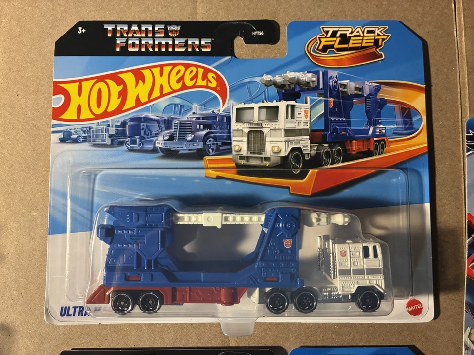 2025 Hot Wheels Transformers Optimus Prime - Ultra Magnus - Bumblebee - Corvette - Image 3 of 4