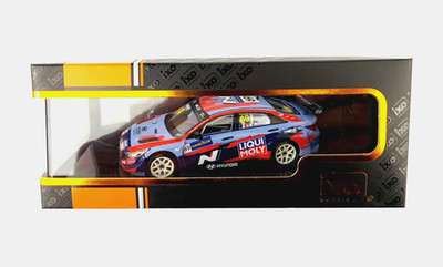 IXO RALLYE MODELL GTM156A 1:43 HYUNDAI ELANTRA N TCR #69 J-K. Vernay (2021)