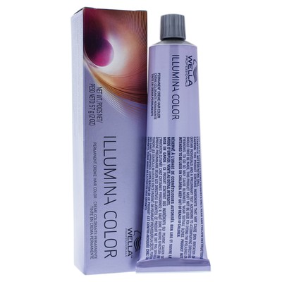 Wella Illumina Color Permanent Creme Hair Color 7/35 Blonde Gold Mahogany 2oz