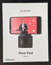 Pivo R1 Pod Wireless 360° Rotation/ Auto Tracking Black Remote Control & Cable