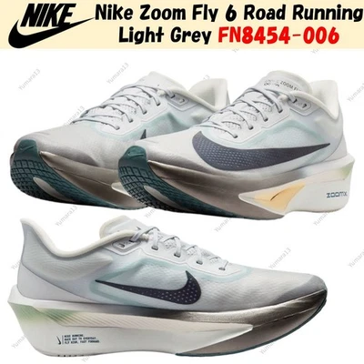 Nike Zoom Fly 6 Road Running Gris Clair FN8454-006 Homme Taille - Photo 1/4