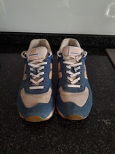 New Balance  574 Schuh Blau Rosa Wildleder Low-Top Atmungsaktiv Sneaker EU 40.5