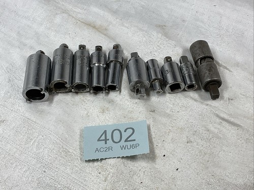 Job Lot Unusual King Dick Sockets 1/4” Drive Tool Auto RES various Castellated - Picture 11 of 16