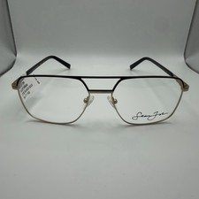 SEAN JOHN SJO5149WM Black Gold Eyeglass Frames 58-17-150 NWT 114 MSRP