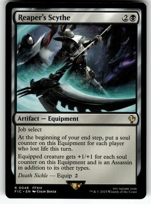 Reaper's Scythe 48 Commander: FINAL FANTASY NM