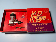 Vintage Kb Allyn Torpedo .35 Green Head Model Engine - New Old Stock Vintage Kb Allyn Torpedo .35 Green Head Model Engine - New Old Stock