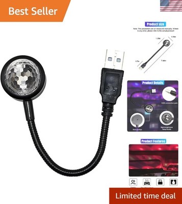 Portable Star Projector LED Night Light - Multicolor Ambiance for Any Occasion