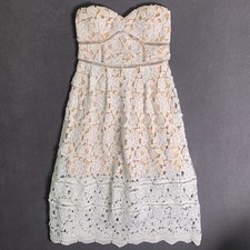 Lulus Dress Women XS Pinnacle of Prestige Tiered Coquette Romantic Blogger Fav