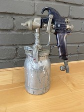 Vtg Binks Model 18 Spray Gun W Sharpe 450 Canister 66sd Untested Made In Usa