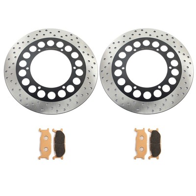 Bremsscheiben vorne Beläge Für Yamaha XVZ 1300 Royal Star Venture 99-04 XVZ1300