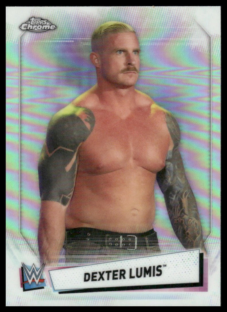 2021 Topps Chrome WWE #81 Dexter Lumis Refractors