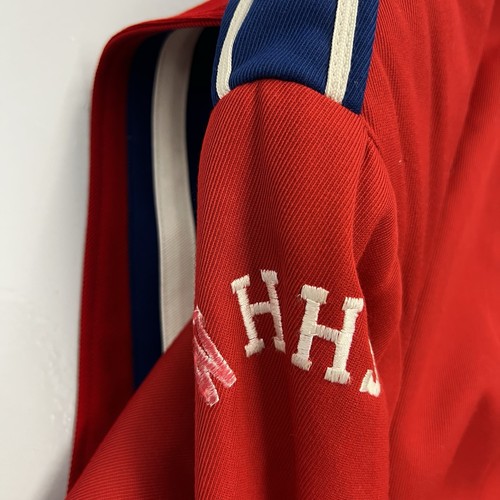 Vintage 80er 90er rot Marching Band Uniform Mantel Jacke WHHS Herren Gr. 40R - Bild 16 von 16