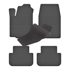 Universelle Fußmatten Gummimatten mit Tunnelmatte für Renault Modus 2004 - 2012