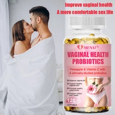 Probiotics for Women With Vitamin C, pH Balance - Feminine Vaginal Odor - Immune