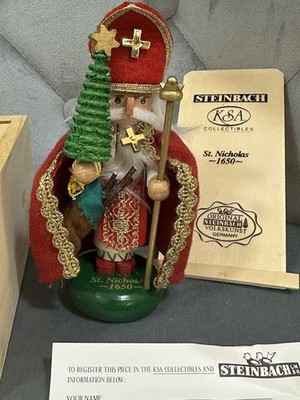 Steinbach Christmas Legends ST. NICHOLAS 1650 Mini 5