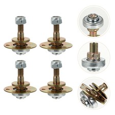 2 Pack Rocking Chair Bearing Screws Bolts Glider Rocker Threaded Bearings
