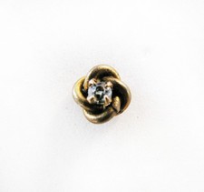 Neat Little Vintage Gold Filled Rhinestone Sh...