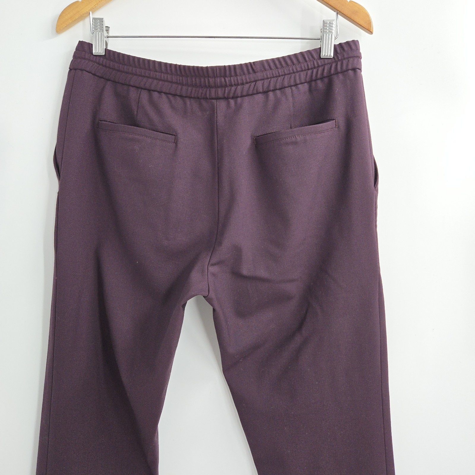 Second Layer Drawstring Pants Mens Medium Burgund… - image 8