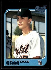 Brandon Reed 1997 Bowman #325 Detroit Tigers MLB READ FREE SHIPPING AutographDen