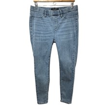 Judy Blue Womens Skinny Fit Pull On Ankle Jeans Size 15/32 Light Wash High Rise